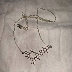 Love Chemistry Structure Necklace